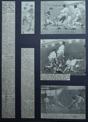 Press report from Adrian Killen's scrapbook